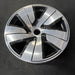 19" PORSCHE TAYCAN 20-24 19x10 5 spoke silver black Original OEM Wheel Rim - View 8