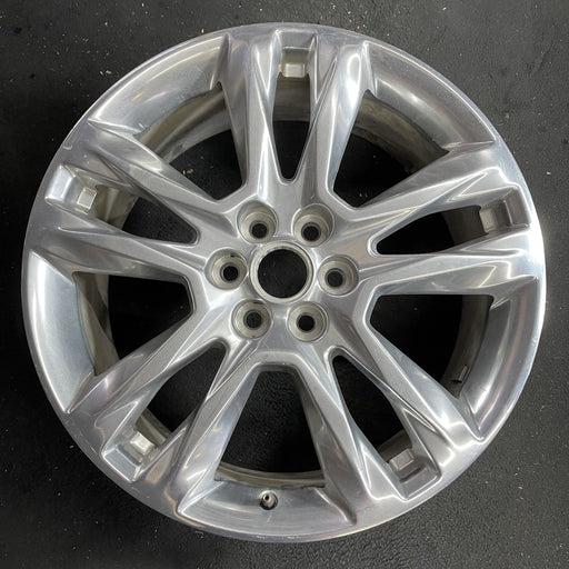 20" TRAVERSE 18-21 20x8, 10 spoke, opt SN6 Original OEM Wheel Rim - Angle View