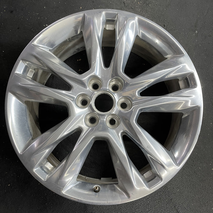20" TRAVERSE 18-21 20x8, 10 spoke, opt SN6 Original OEM Wheel Rim - Angle View