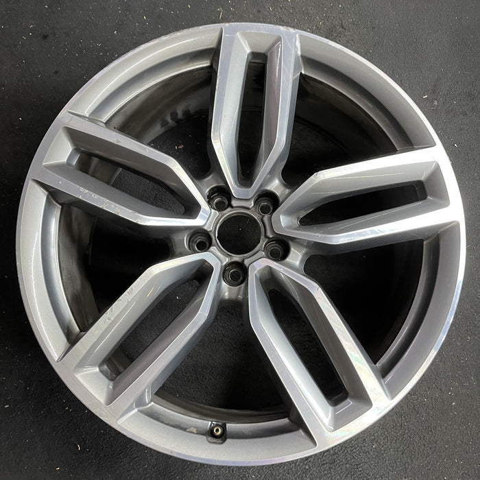 21" AUDI SQ5 14-16 21x8.5 Original OEM Wheel Rim - Angle View