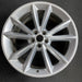 19" XK 10-13 , 19x9.5, 10 spoke Original OEM Wheel Rim - Angle View