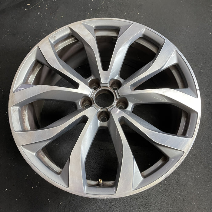 20" AUDI A6 12-13 20x8.5 Original OEM Wheel Rim - Side Profile