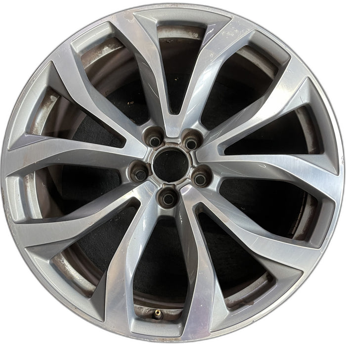 20" AUDI A6 12-13 20x8.5 Original OEM Wheel Rim - Front View
