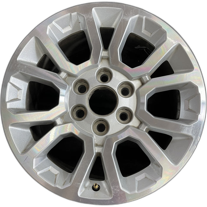 18" SIERRA 1500 PICKUP 14-17 18x8.5, , double Original OEM Wheel Rim - Front View