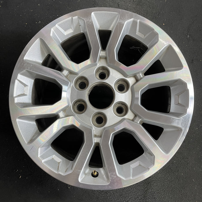 18" SIERRA 1500 PICKUP 14-17 18x8.5, , double Original OEM Wheel Rim - Angle View