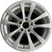 17" BMW 320i 12-13 , 17x7.5 , 5 spoke, V spoke, narrow spoke edge Original OEM - Front View