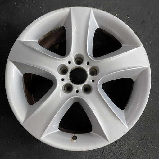 19" BMW X5 07-13 19x9 , 5 spoke, solid spoke Original OEM Wheel Rim - Angle View