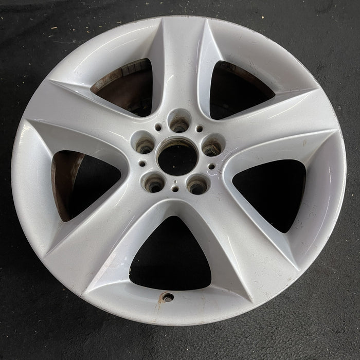 19" BMW X5 07-13 19x9 , 5 spoke, solid spoke Original OEM Wheel Rim - Side Profile