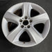 19" BMW X5 07-13 19x9 , 5 spoke, solid spoke Original OEM Wheel Rim - Side Profile