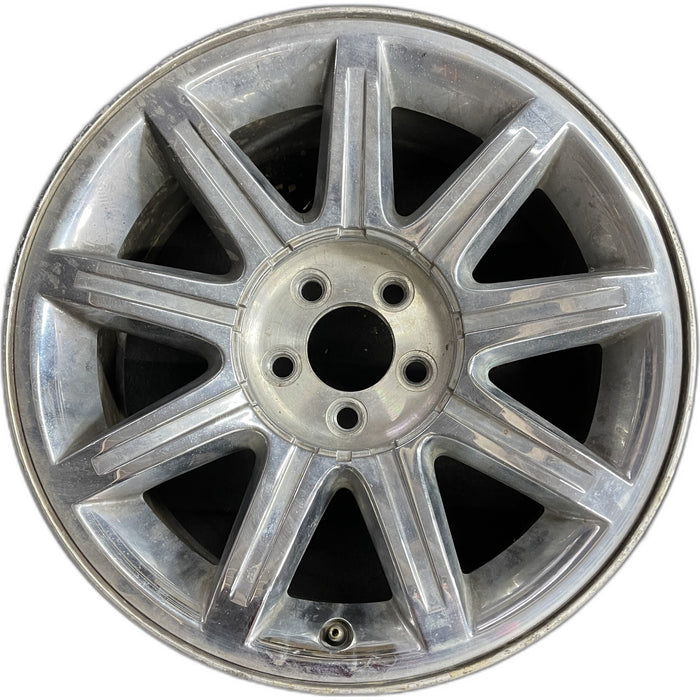 18" 300 05-06 18x7.5, , 9 spoke Original OEM Wheel Rim - Front View