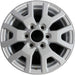 17" TACOMA 24 17x7, alloy Original OEM Wheel Rim - Front View