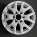 17" TACOMA 24 17x7, alloy Original OEM Wheel Rim - Angle View