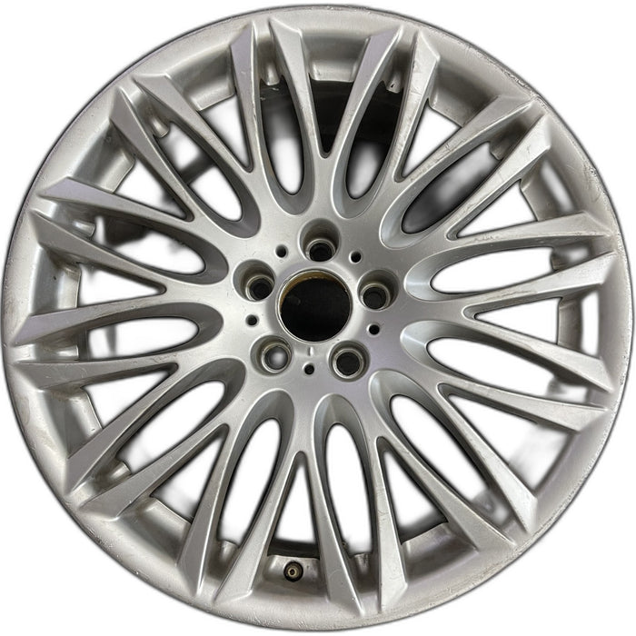 20" BMW 745i 02-05 20x9 , 12 spoke Original OEM Wheel Rim - Front View