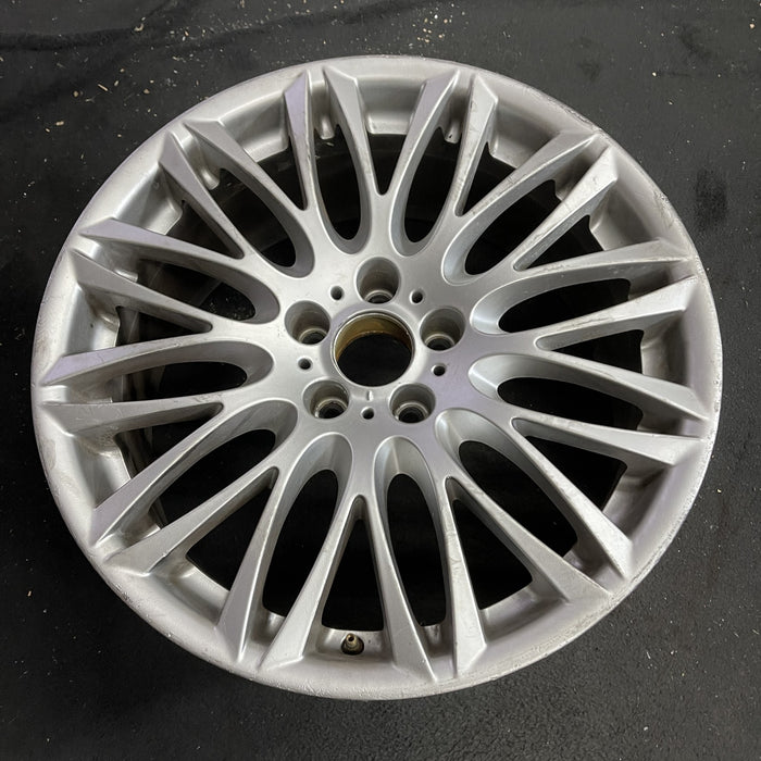 20" BMW 745i 02-05 20x9 , 12 spoke Original OEM Wheel Rim - Side Profile