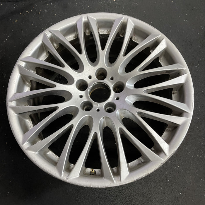 20" BMW 745i 02-05 20x9 , 12 spoke Original OEM Wheel Rim - Side Profile