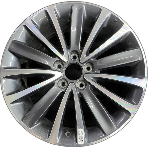 18" TLX 18 18x8 Original OEM Wheel Rim - Front View