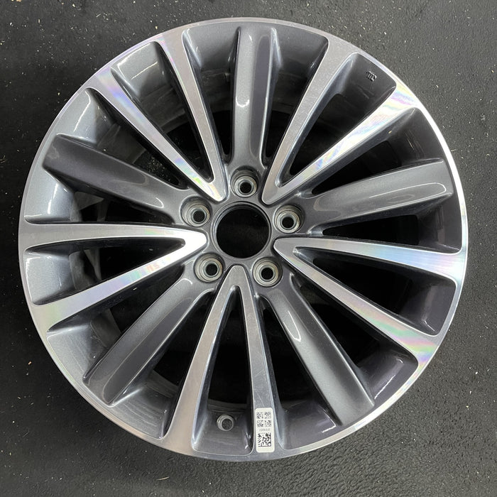 18" TLX 18 18x8 Original OEM Wheel Rim - Angle View