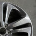 19" TLX 21-23 19x8.5 5 double spoke charcoal gray Original OEM Wheel Rim - Close-Up Detail