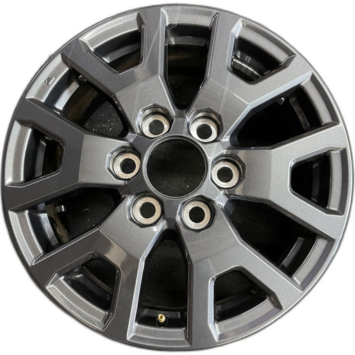 17" TACOMA 24 17x7, alloy Original OEM Wheel Rim - Front View