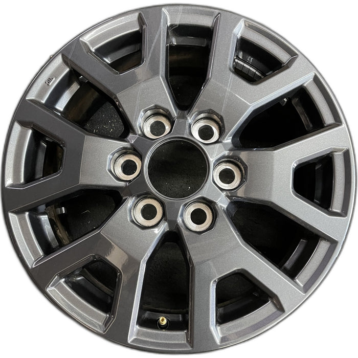17" TACOMA 24 17x7, alloy Original OEM Wheel Rim - Front View