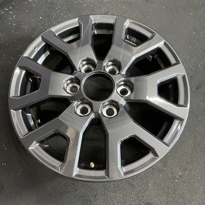 17" TACOMA 24 17x7, alloy Original OEM Wheel Rim - Side Profile