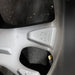17" TACOMA 24 17x7.5, black Original OEM Wheel Rim - Back View