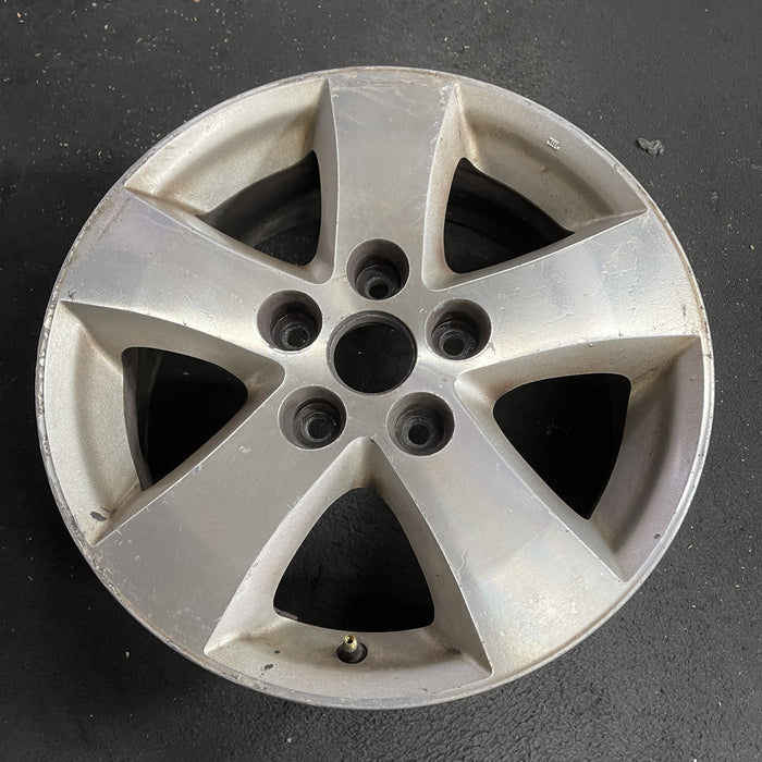 17" JOURNEY 09-10 17x6.5 Original OEM Wheel Rim - Side Profile