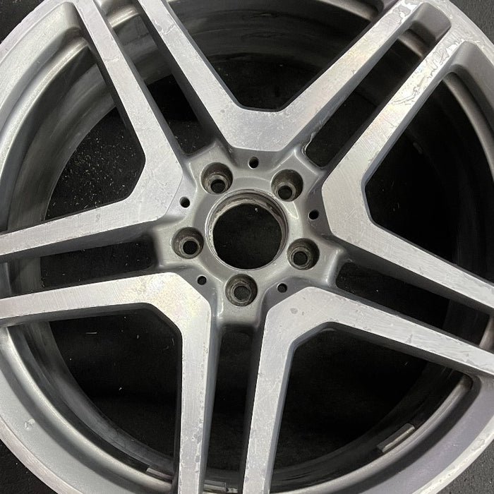 20" MERCEDES CL-CLASS 13-14 216 Type; CL63 20x9.5 10 spoke 5 pairs accent - Angle View