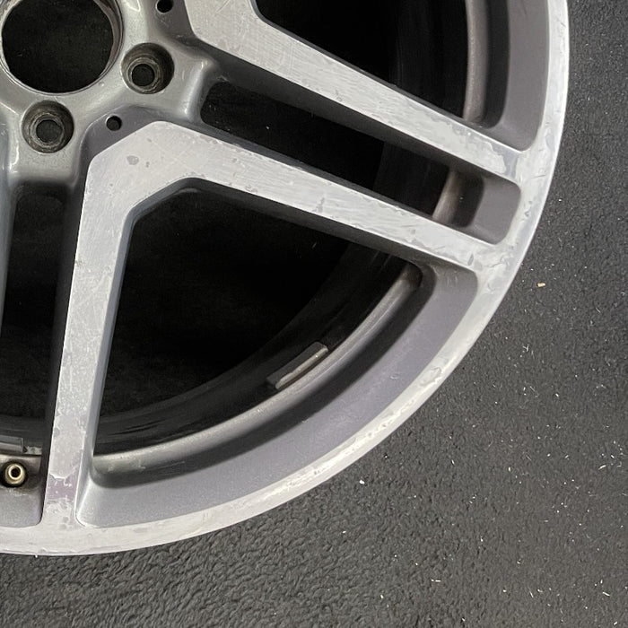 20" MERCEDES CL-CLASS 13-14 216 Type; CL63 20x9.5 10 spoke 5 pairs accent - Back View
