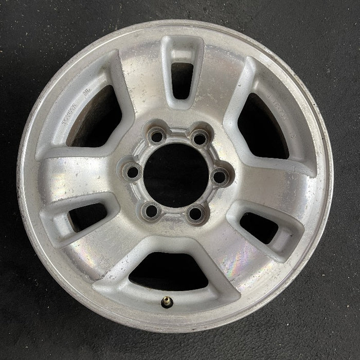 16" 4 RUNNER 96-98 16x7 alloy w/Chou Seiki manufacturer shank lug nuts requires washer Original OEM Wheel Rim