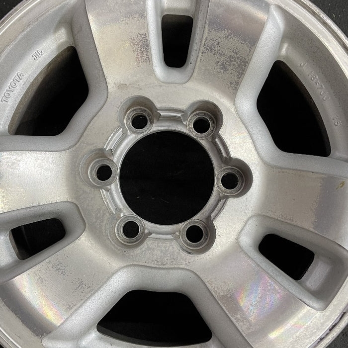 16" 4 RUNNER 96-98 16x7 alloy w/Chou Seiki manufacturer shank lug nuts requires washer Original OEM Wheel Rim