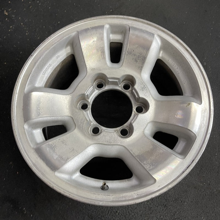 16" 4 RUNNER 96-98 16x7 alloy w/Chou Seiki manufacturer shank lug nuts requires washer Original OEM Wheel Rim