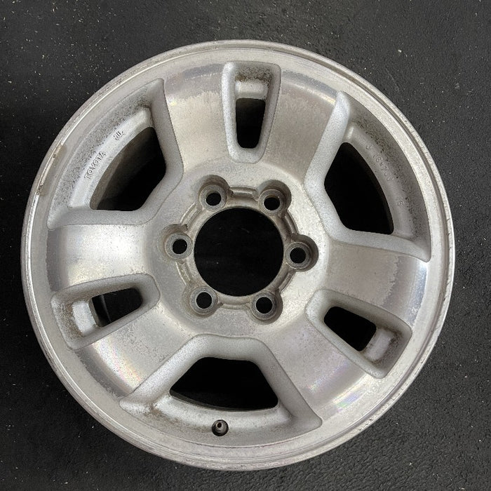 16" 4 RUNNER 96-98 16x7 alloy w/Chou Seiki manufacturer shank lug nuts requires washer Original OEM Wheel Rim