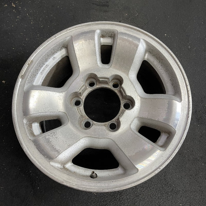 16" 4 RUNNER 96-98 16x7 alloy w/Chou Seiki manufacturer shank lug nuts requires washer Original OEM Wheel Rim