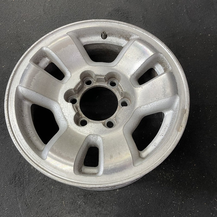 16" 4 RUNNER 96-98 16x7 alloy w/Chou Seiki manufacturer shank lug nuts requires washer Original OEM Wheel Rim