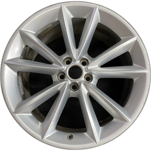 19" XK 10-13 , 19x9.5, 10 spoke Original OEM Wheel Rim - Front View