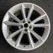 19" XK 10-13 , 19x9.5, 10 spoke Original OEM Wheel Rim - Angle View