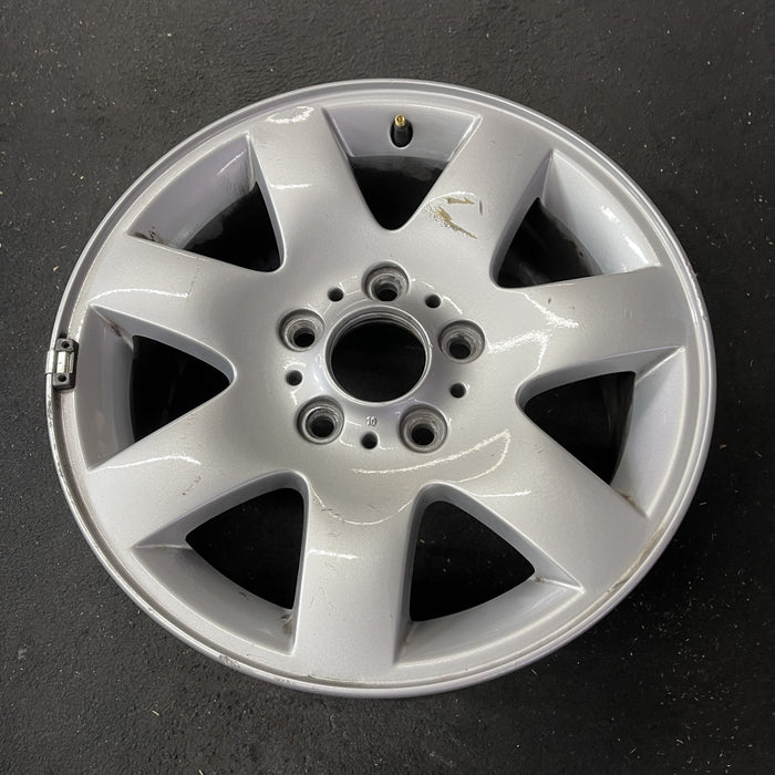 16" BMW 320i 01-05 , 16x7, alloy, 7 spoke, flat spoke Original OEM Wheel Rim