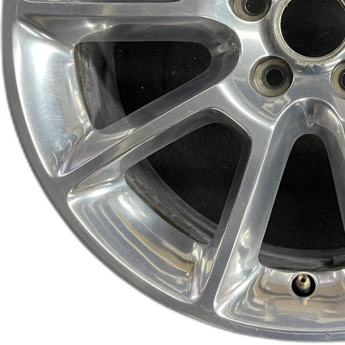 18" MUSTANG 10 18x8 aluminum TPMS 10 spoke polished Original OEM Wheel Rim