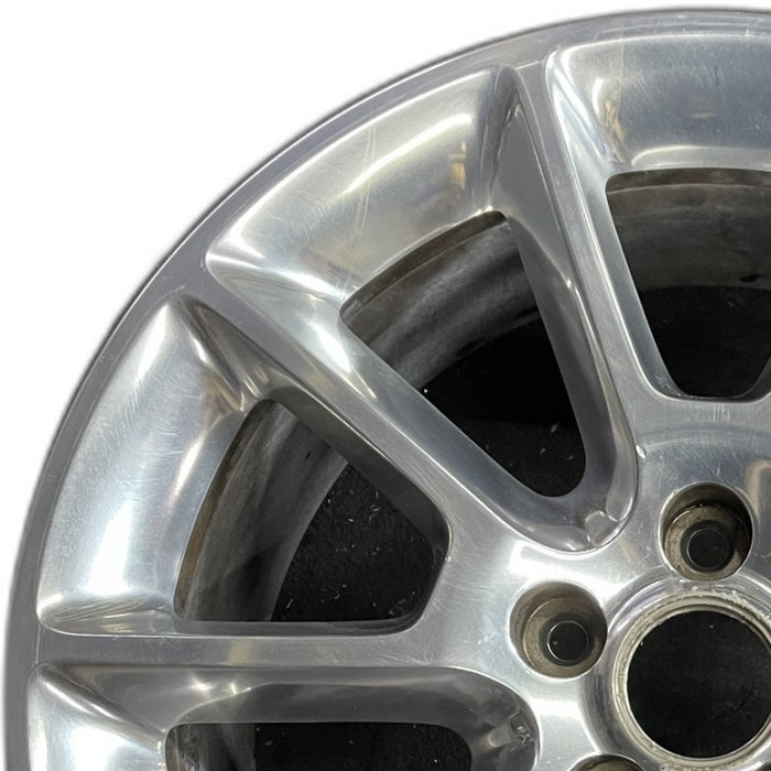 18" MUSTANG 10 18x8 aluminum TPMS 10 spoke polished Original OEM Wheel Rim