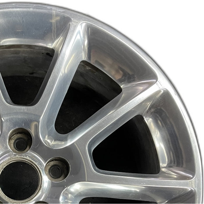 18" MUSTANG 10 18x8 aluminum TPMS 10 spoke polished Original OEM Wheel Rim