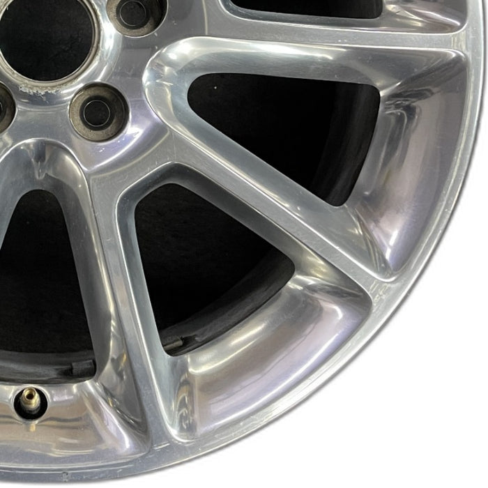 18" MUSTANG 10 18x8 aluminum TPMS 10 spoke polished Original OEM Wheel Rim