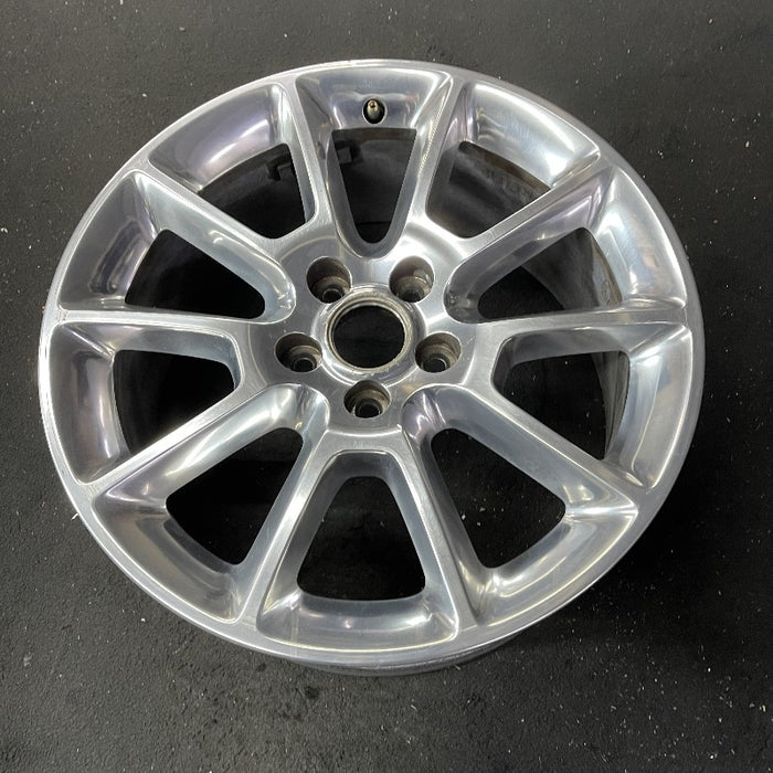 18" MUSTANG 10 18x8 aluminum TPMS 10 spoke polished Original OEM Wheel Rim