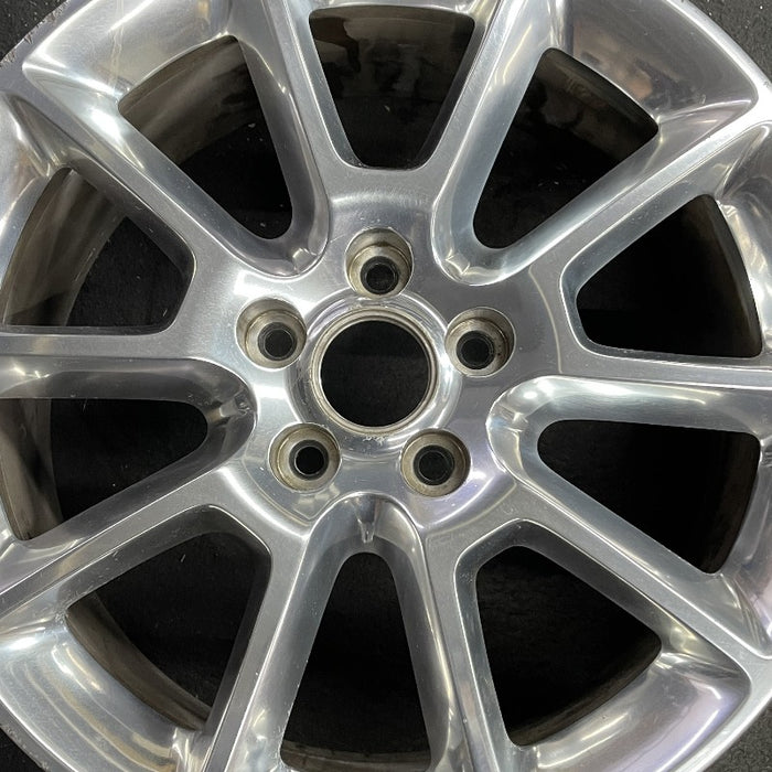 18" MUSTANG 10 18x8 aluminum TPMS 10 spoke polished Original OEM Wheel Rim