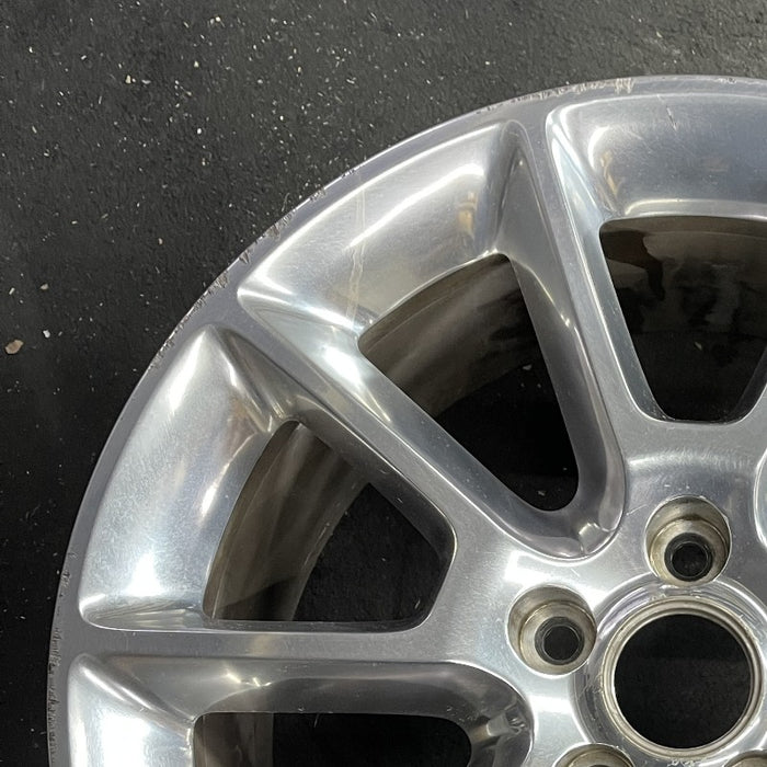 18" MUSTANG 10 18x8 aluminum TPMS 10 spoke polished Original OEM Wheel Rim