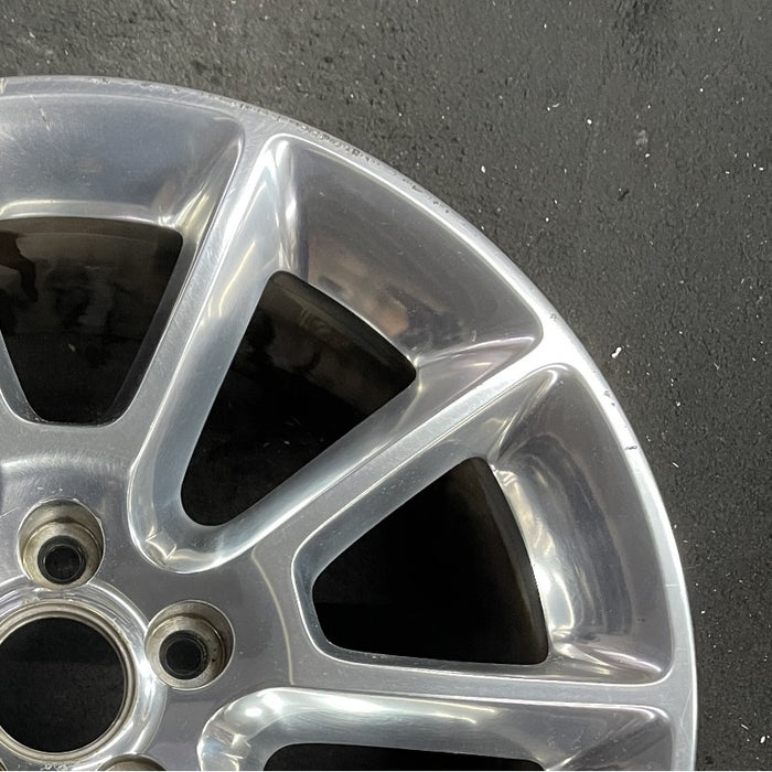 18" MUSTANG 10 18x8 aluminum TPMS 10 spoke polished Original OEM Wheel Rim