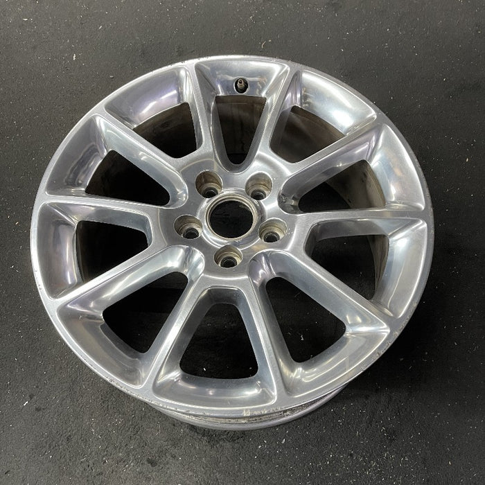 18" MUSTANG 10 18x8 aluminum TPMS 10 spoke polished Original OEM Wheel Rim