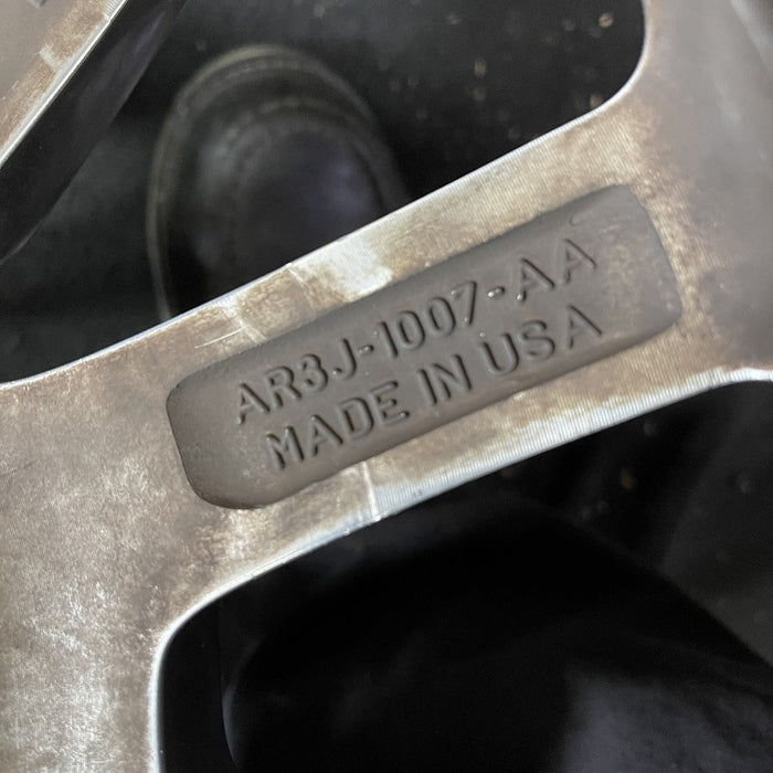 18" MUSTANG 10 18x8 aluminum TPMS 10 spoke polished Original OEM Wheel Rim