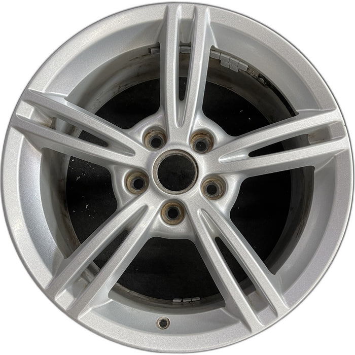 18" CORVETTE 08-09 18x8.5 , 5 double spoke, Original OEM Wheel Rim - Front View