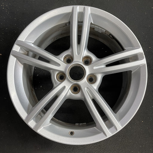 18" CORVETTE 08-09 18x8.5 , 5 double spoke, Original OEM Wheel Rim - Angle View